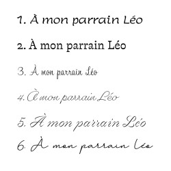 Affiche Line art parrain ou marraine avec date